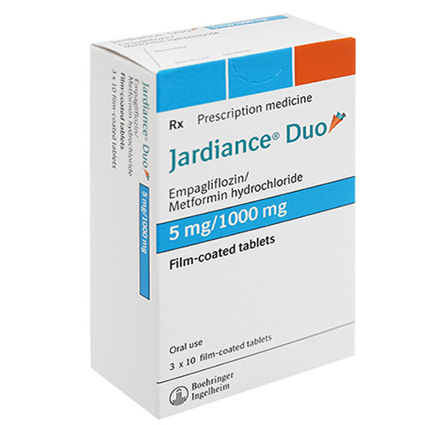 Thuốc Jardiance Duo 5mg/1000mg