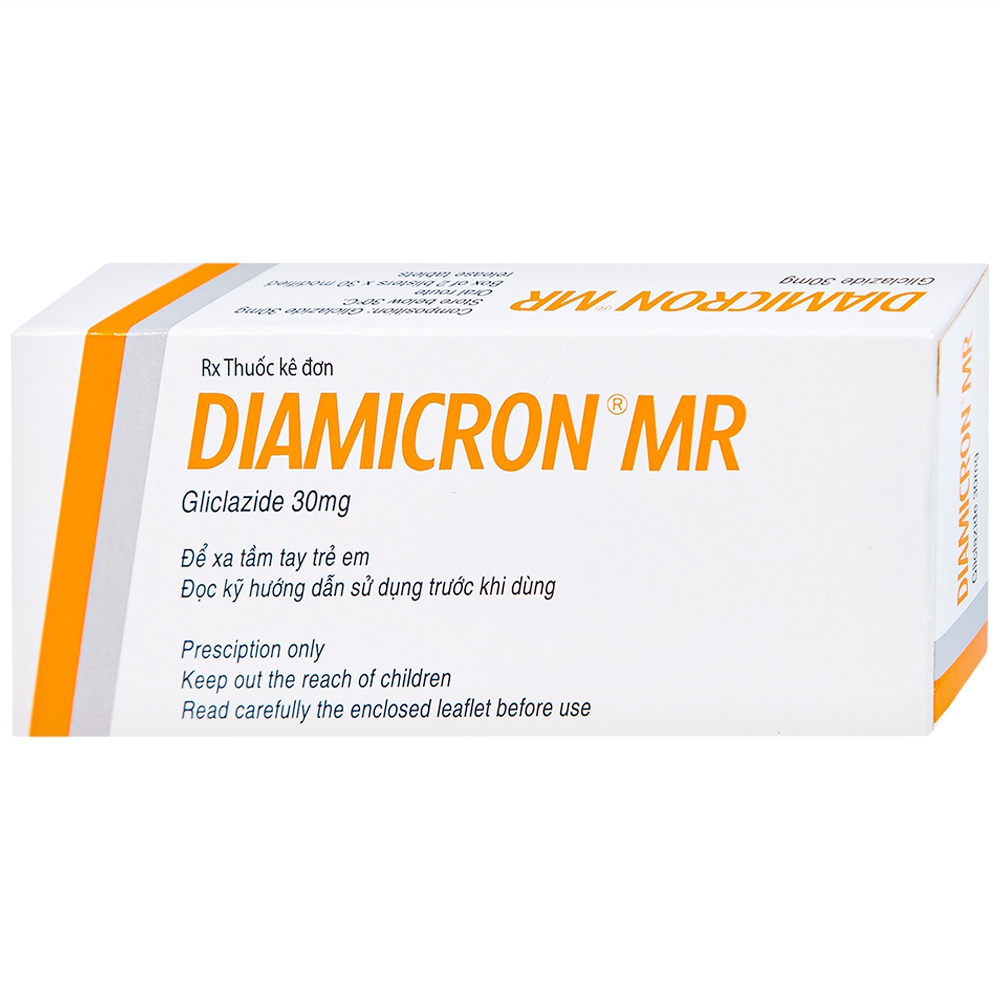 Thuốc Diamicron MR 30mg/60 Viên
